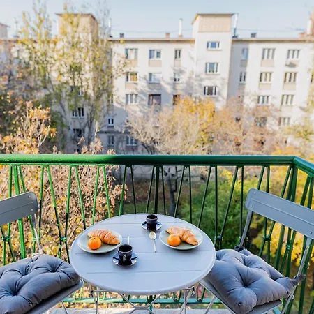 아파트 Ujbuda Rest With Air Condition And Balcony