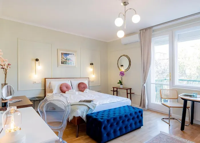 Apartament Ujbuda Rest With Air Condition And Balcony Budapesta
